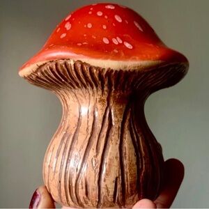 Ceramic Mushroom Decor